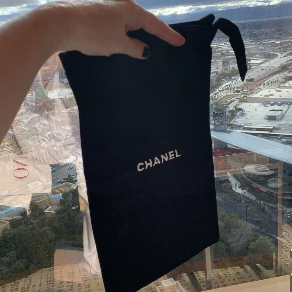 Authentic Chanel dust bag ( only 1 for sale) if you want two, buy separately